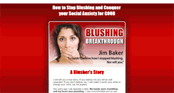 Desktop Screenshot of blushingbreakthrough.com