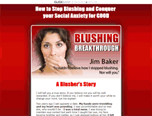Tablet Screenshot of blushingbreakthrough.com